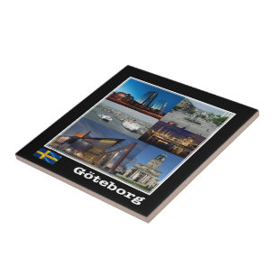 zSE004 GOTHENBURG, Zweden, Europa, Tegeltje