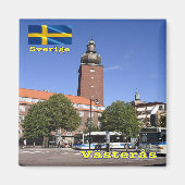 zSE006 VÄSTERÅS, Zweden, Europa, Fridge Magneet (Voorkant)