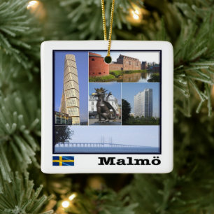 zSE011 MALMÖ, Zweden, Europa, Keramisch Ornament