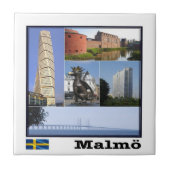zSE011 MALMÖ, Zweden, Europa, Tegeltje (Voorkant)