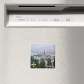 zSE014 JÖNKÖPING, Zweden, Europa, Fridge Magneet (Insitu (Vaatwasser))