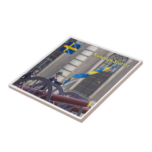 zSE018 ROYAL PALACE, Zweden, Europa, Tegeltje