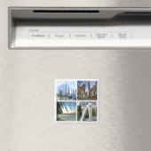 zSG005 SINGAPORE per dag LION CITY, Asia, Fridge Magneet (Insitu (Vaatwasser))