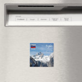 zSI012 MOUNT TRIGLAV, Slovenië, Europa, Fridge Magneet (Insitu (Vaatwasser))