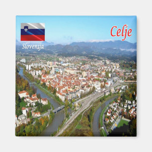 zSI014 CELJE, Slovenië, Europa, Fridge Magnet
