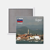 zSI015 KOPER, Slovenië, Europa, Fridge Magneet (Voorkant / Achterkant)