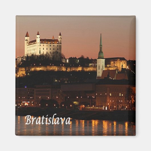 zSK005 BRATISLAVA, Slowakije, Europa, Fridge Magneet (Voorkant)