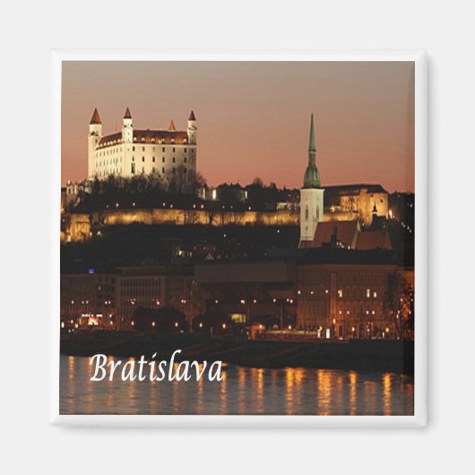 zSK005 BRATISLAVA, Slowakije, Europa, Fridge Magneet (Voorkant)