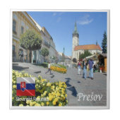 zSK009 PREŠOV, Slowakije, Europa, Tegeltje (Voorkant)