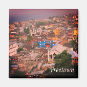 zSL005 FREETOWN, Sierra Leone, Afrika, Fridge Magneet (Voorkant)
