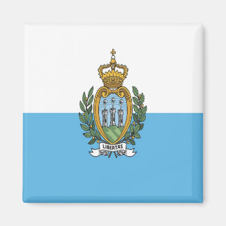 zSM001 SAN MARINO FLAG, Europa, Fridge Magneet