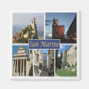 zSM003 SAN MARINO, Europa, Fridge Magneet