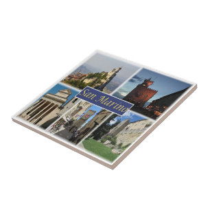 zSM003 SAN MARINO, Europa, Tegeltje