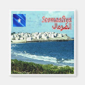 zSO003 SOMALIA, Baraawe, Afrika, Fridge Magneet (Voorkant)