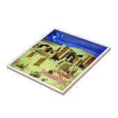 zSO005 SOMALIA, Taleh Castle, Afrika, Tegeltje (Zijkant)