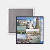 zSO006 MOGADISHU, Somalië, Afrika, Fridge Magneet (Voorkant / Achterkant)