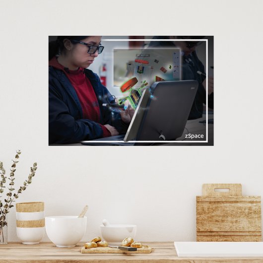 zSpace Poster - Franklin's Lab (Keuken)