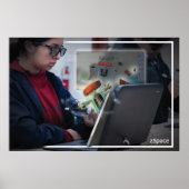 zSpace Poster - Franklin's Lab (Voorkant)