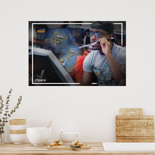 zSpace-Poster - Geavanceerde productie Poster (Keuken)