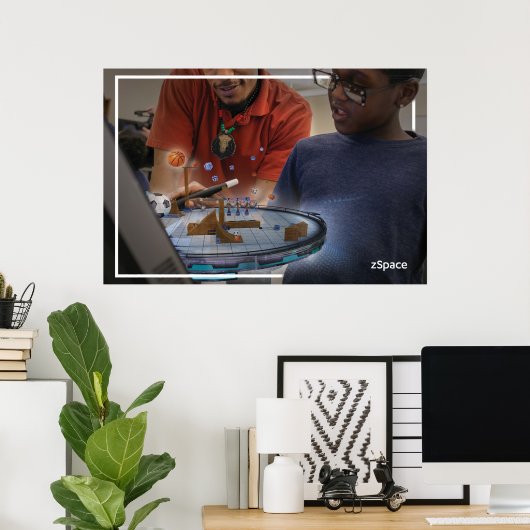 zSpace-Poster - Newton's Park Poster (Thuiskantoor)