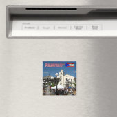 zSR005 SURINAME, Paramaribo, Presidentieel paleis Magneet (Insitu (Vaatwasser))