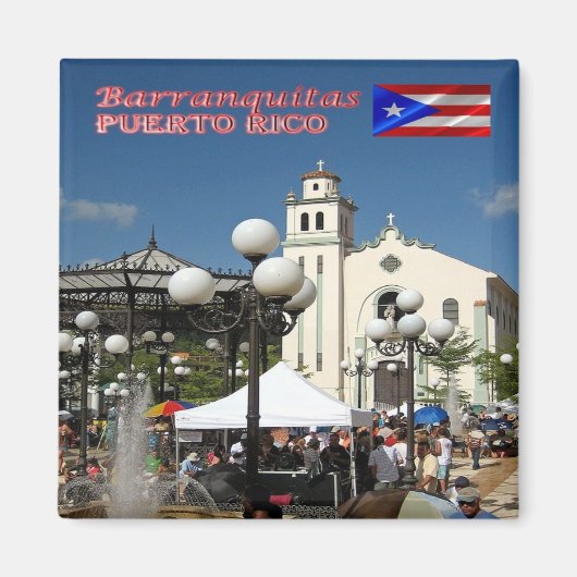 zSR005 SURINAME, Paramaribo, Presidentieel paleis Magneet (Voorkant)