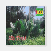 zST004 SAO TOME, Afrika, Fridge Magneet (Voorkant)
