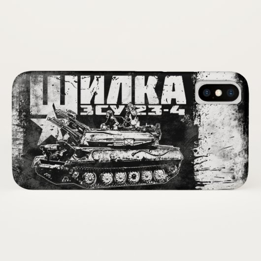 ZSU-23-4 Shilka Case-Mate iPhone Case (Achterkant (horizontaal))