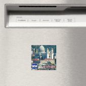 zSV005 EL SALVADOR, kathedraal, Amerika, Fridge Magneet (Insitu (Vaatwasser))