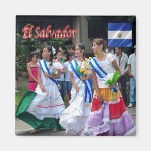 zSV007 EL SALVADOR, Fiestas Patrias, Amerika, Frid Magneet