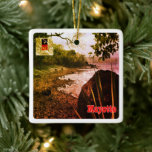 zT003 MAYOTTE, Beach, Afrika, Keramisch Ornament<br><div class="desc">Hier vindt u het souvenir van uw vakantie. (zT003 MAYOTTE,  Strand,  Afrika Keramisch Ornament). Verras vrienden en familieleden met de unieke souvenirs van uw geweldige reis. Probeer ons. #LeoPepeDesign - strandlandschap in Mayotte,  Afrika Mayotte,  Leopepedesign,  reisreis fototoerisme,  kerstcadeau souvenir keramisch ornament.</div>