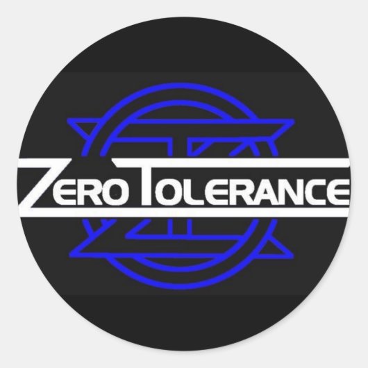 ZT blauwe sticker (Voorkant)