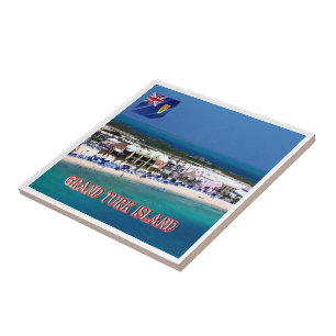 zTC005 GRAND TURK ISLAND, Turks en Caicos, Tegeltje