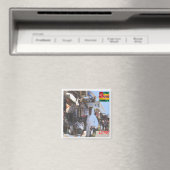 ZTG004 LOME' Togo, Afrika, Fridge Magneet (Insitu (Vaatwasser))