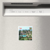 zTG006 LOME' Togo, Afrika, Fridge Magneet (Insitu (Vaatwasser))