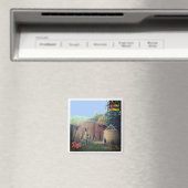 zTG008 TOGO, Taberma House, Afrika, Fridge Magneet (Insitu (Vaatwasser))