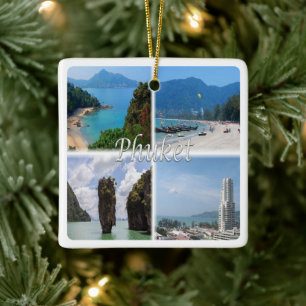 zTH004 PHUKET, Thailand, Azië, Keramisch Ornament