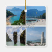 zTH004 PHUKET, Thailand, Azië, Keramisch Ornament (Achterkant)