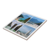 zTH004 PHUKET, Thailand, Azië, Tegeltje (Zijkant)