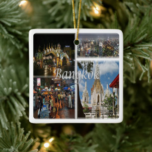 zTH008 mozaïek van BANGKOK, Thailand, Azië, Keramisch Ornament