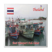 zTH015 KO SAMET bij RAYONG, Tegeltje (Voorkant)
