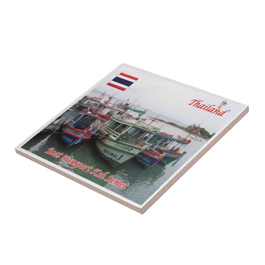 zTH015 KO SAMET bij RAYONG, Tegeltje (Zijkant)