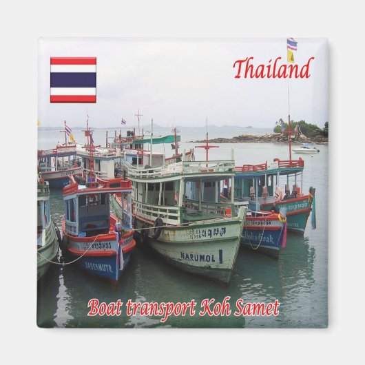 zTH015 KO SAMET bij RAYONG, Thailand, Fridge Magneet (Voorkant)