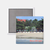 zTH018 RAYONG, KOH SAMET strand zee Breeze, Fridge Magneet (Voorkant / Achterkant)