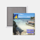 zTK005 NUKUNONU, Tokelau Island, Oceania, Fridge e Magneet (Voorkant / Achterkant)