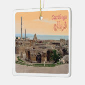ZTN005 CARTHAGE, Tunesië, Afrika, Keramisch Ornament (Links)