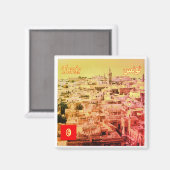 ZTN013 TUNIS, Tunesië, Afrika, Fridge Magneet (Voorkant / Achterkant)