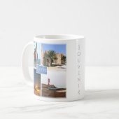 zTN017 DJERBA, Mosaic, Tunesië, Afrika, Koffiemok (Voorkant links)