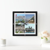 ZTR005 BODRUM, Turkije, Europa, Vierkante Klok (Huis)