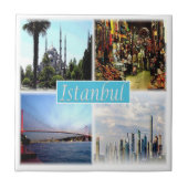 zTR006 ISTANBUL, Turkije, Europa, Tegeltje (Voorkant)